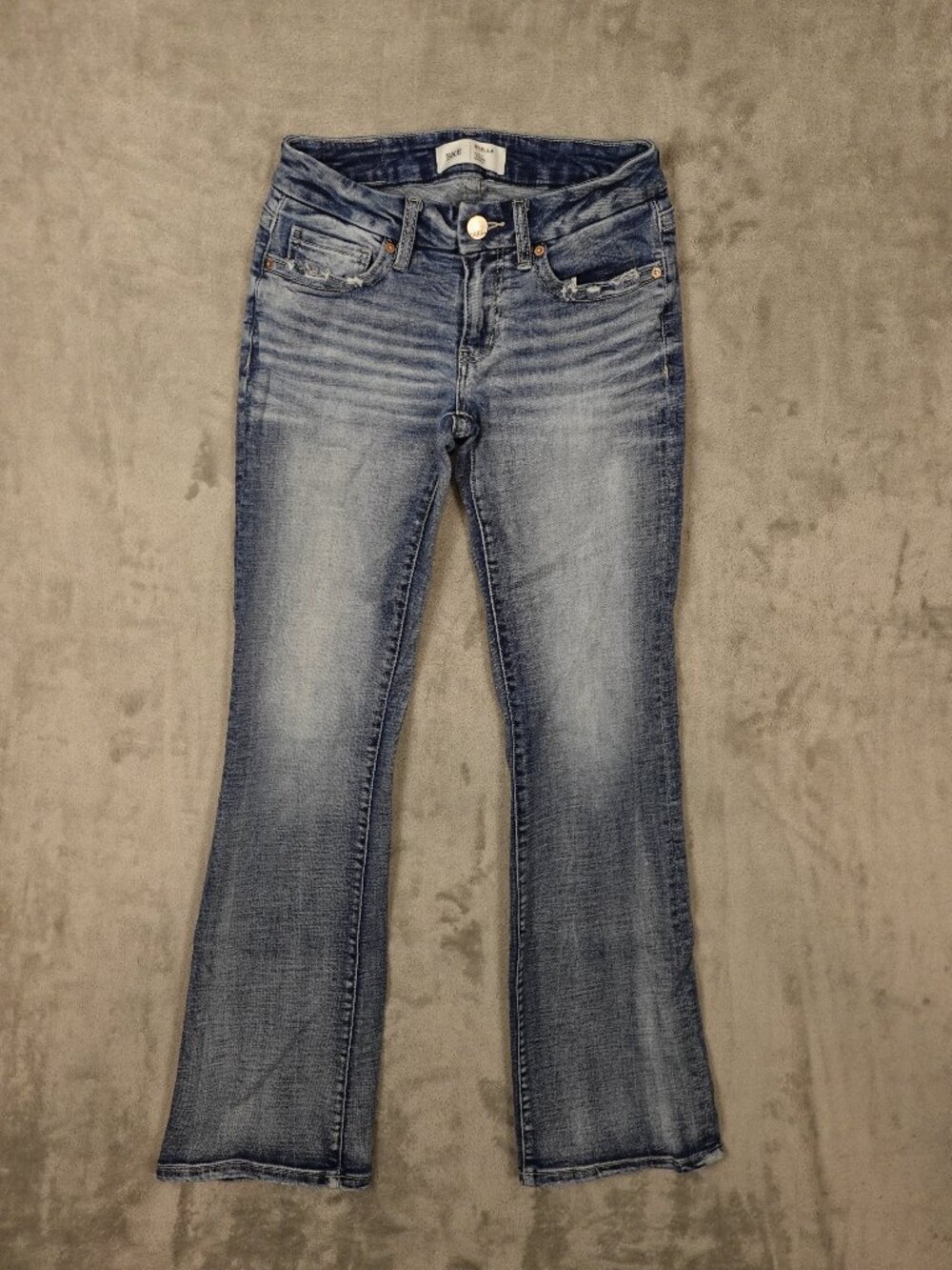BKE Stella Bootcut Jeans Women’s 25 Medium Wash Low Rise‎ Stretch Denim